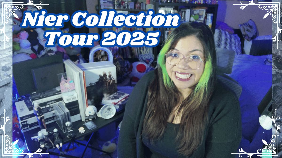 Since we have been celebrating 15 Years of Nier, I thought it would be fun to do a tour of my Nier collection! 🖤

I am still getting use to talking the camera off stream, but I enjoyed sharing some of my faves!! (Link Below!)