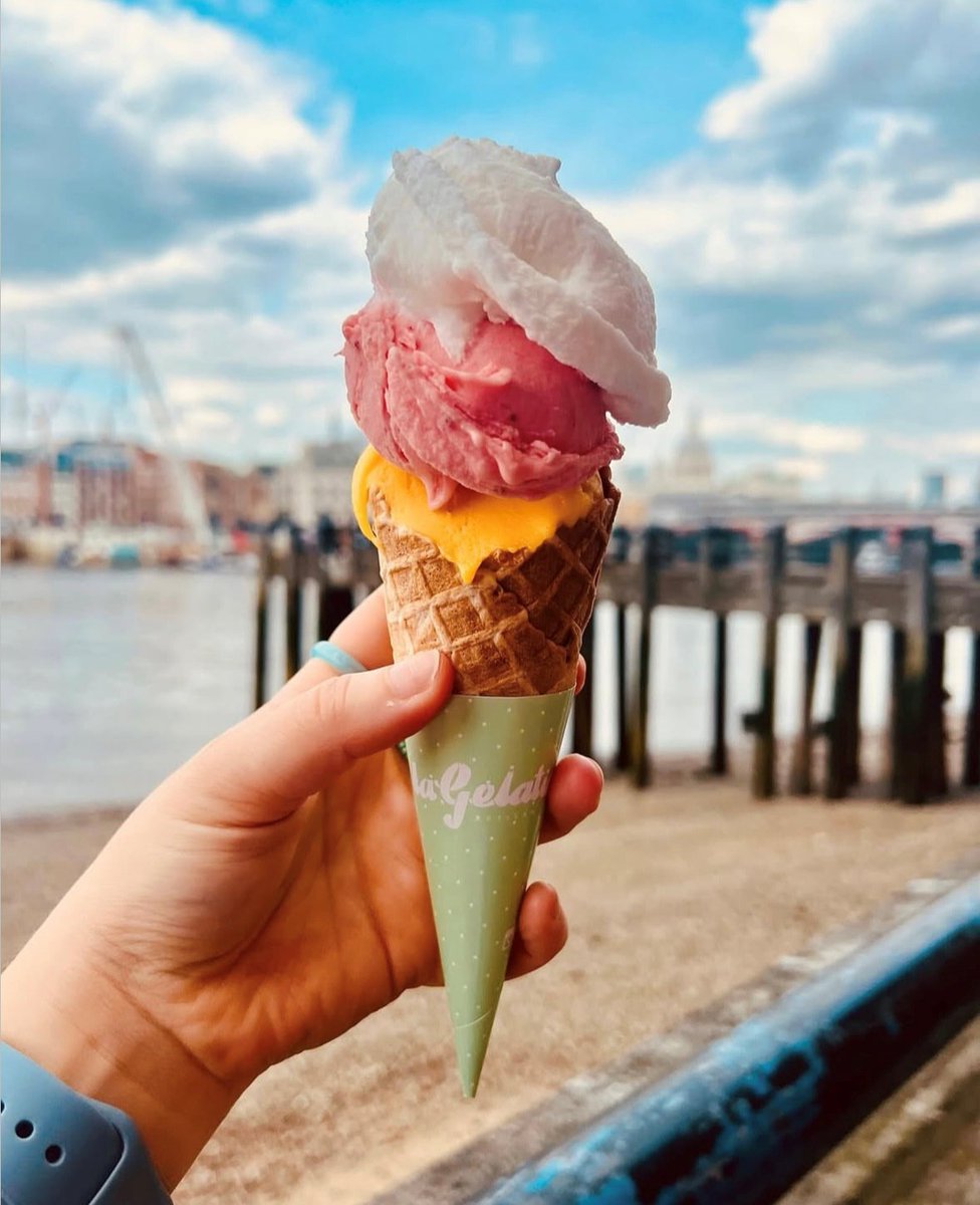 Beat the heat with artisan gelato from La Gelatiera 🍦☀️

What flavour will you pick? 😋

📍Find La Gelatiera on the Ground Floor of Oxo Tower Wharf