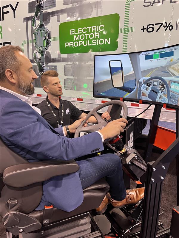 Range Energy (@rangeenergy) on Twitter photo Adding power to your trailer changes everything, from fuel savings to extended range with no modifications to your truck.
Curious what that feels like? Visit booth 2835 at <a href="/ACTExpo/">Advanced Clean Tech News / ACT Expo</a> and step into our simulator to experience the Range eTrailer System in action.
#ACTExpo Adding power to your trailer changes everything, from fuel savings to extended range with no modifications to your truck.
Curious what that feels like? Visit booth 2835 at <a href="/ACTExpo/">Advanced Clean Tech News / ACT Expo</a> and step into our simulator to experience the Range eTrailer System in action.
#ACTExpo