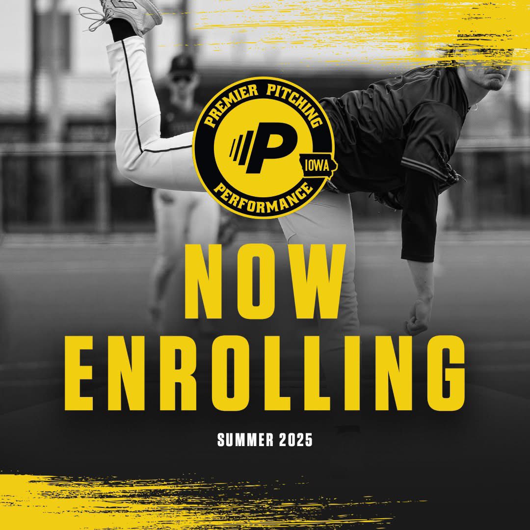 ⚾⚾⚾At Premier Pitching and Performance, our mission is to provide athletes of all levels with the highest quality of information, technology, resources, and training environment to reach their full potential.

Summer 2025 Session Dates
📅Training Dates: June 2nd through August