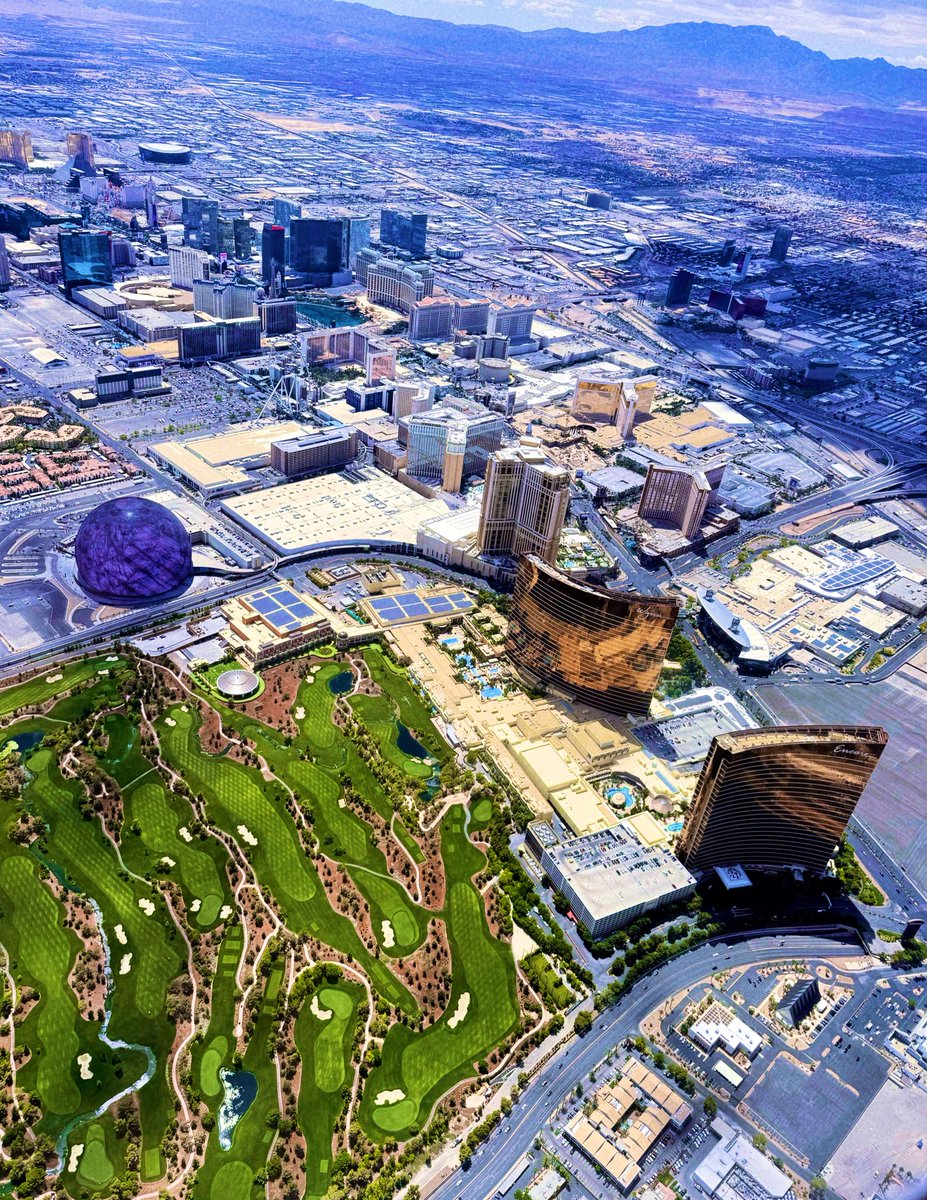View from plane.  ✈️   #Vegas