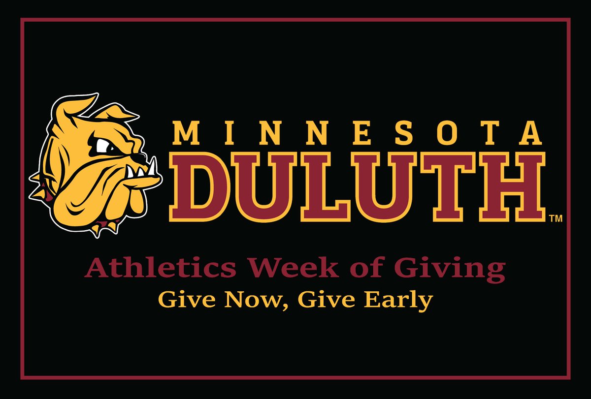 ⏰ One Day Closer. One Gift Stronger.

UMD Athletics Week of Giving is in full swing—but we need your help to finish strong.

📣 Whether it's your first gift or your fiftieth—now is the time.

➡️ Donate here: z.umn.edu/awog

#BulldogProud #UMDGiving #UMDAWOG