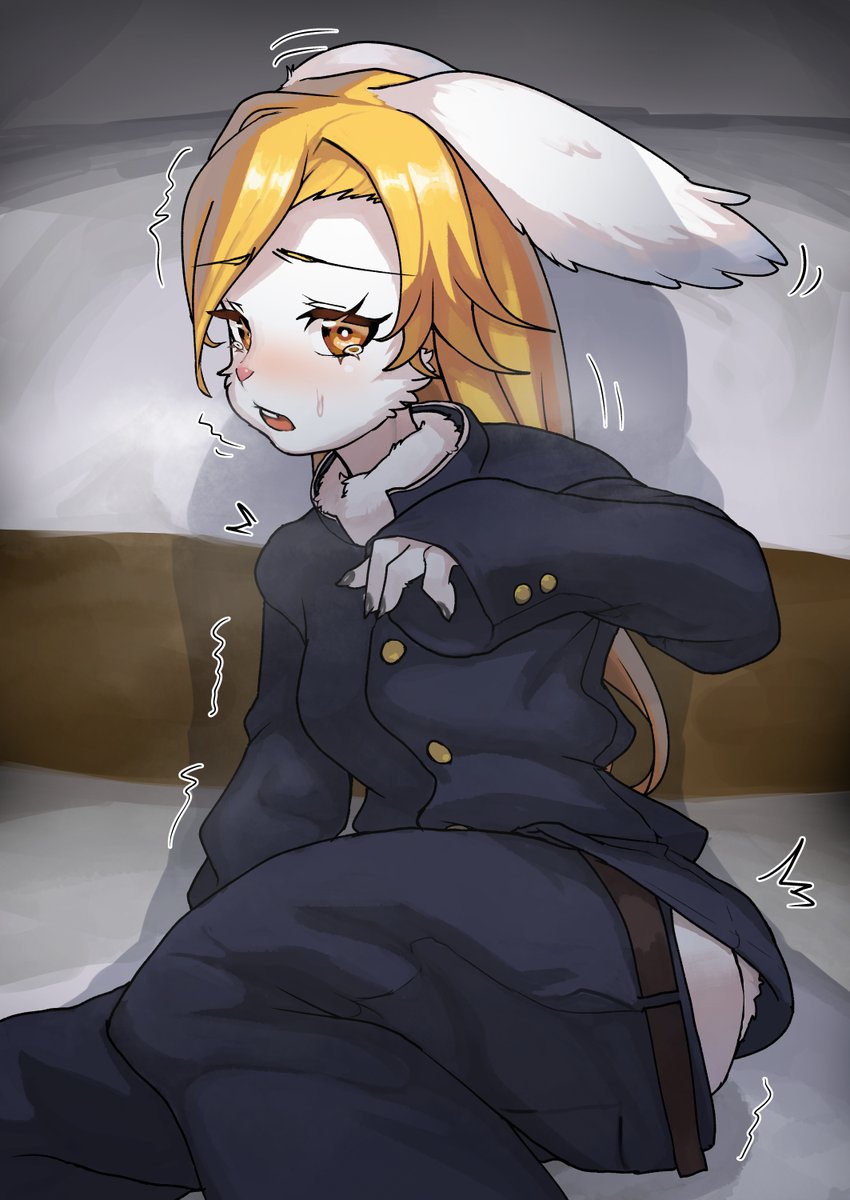 友人に試したアプリでウサケモに(2/2) 