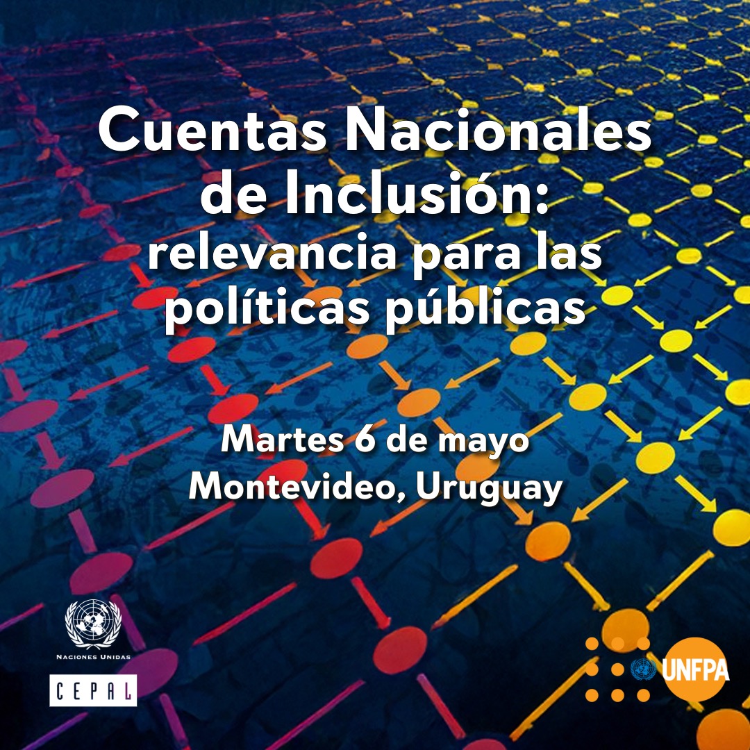 CEPAL (@cepal_onu) on Twitter photo 📅 ¡No te lo pierdas!
🗓️ 6 de mayo, 2025 - ⏰10:00 AM🇺🇾 (GMT -3)
📍 Montevideo, Uruguay
#CEPAL y <a href="/unfpa_lac/">Fondo de Población de las Naciones Unidas</a> te invitan al Seminario sobre 𝐂𝐮𝐞𝐧𝐭𝐚𝐬 𝐍𝐚𝐜𝐢𝐨𝐧𝐚𝐥𝐞𝐬 𝐝𝐞 𝐈𝐧𝐜𝐥𝐮𝐬𝐢𝐨́𝐧.
🔍 Exploraremos la relevancia de las Cuentas Nacionales de Transferencia y de 📅 ¡No te lo pierdas!
🗓️ 6 de mayo, 2025 - ⏰10:00 AM🇺🇾 (GMT -3)
📍 Montevideo, Uruguay
#CEPAL y <a href="/unfpa_lac/">Fondo de Población de las Naciones Unidas</a> te invitan al Seminario sobre 𝐂𝐮𝐞𝐧𝐭𝐚𝐬 𝐍𝐚𝐜𝐢𝐨𝐧𝐚𝐥𝐞𝐬 𝐝𝐞 𝐈𝐧𝐜𝐥𝐮𝐬𝐢𝐨́𝐧.
🔍 Exploraremos la relevancia de las Cuentas Nacionales de Transferencia y de