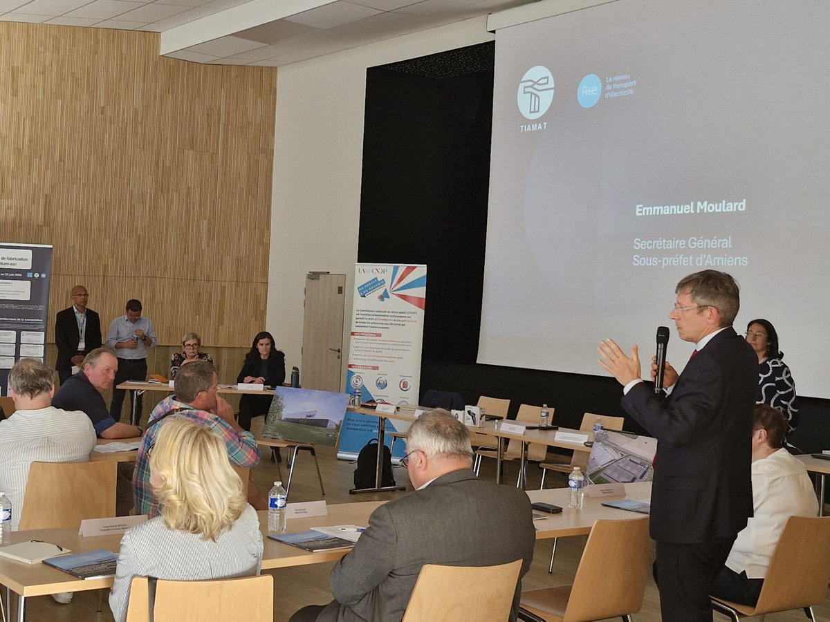 Image de Préfet de la Somme - #Industrie I Le sous-préfet d'Amiens du Préfet de la Somme a participé au lancement des concertation