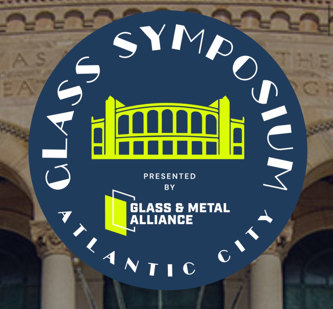 NACCProgram's tweet photo. Today also is the Glass &amp; Metal Alliance Glass Symposium in Atlantic City. 
We’ll be there well and looking forward to it! https://t.co/d5eaHYOZpP