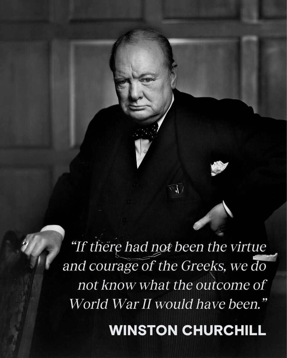 oxidayfndation's tweet image. World leaders, then and now, agree: Greek courage changed the world.🌎
At the OXI Day Foundation, our mission is to raise global awareness for the Greeks’ incredible courage, and to honor those who say ‘OXI’ to oppression today.
Learn more: oxidayfoundation.org