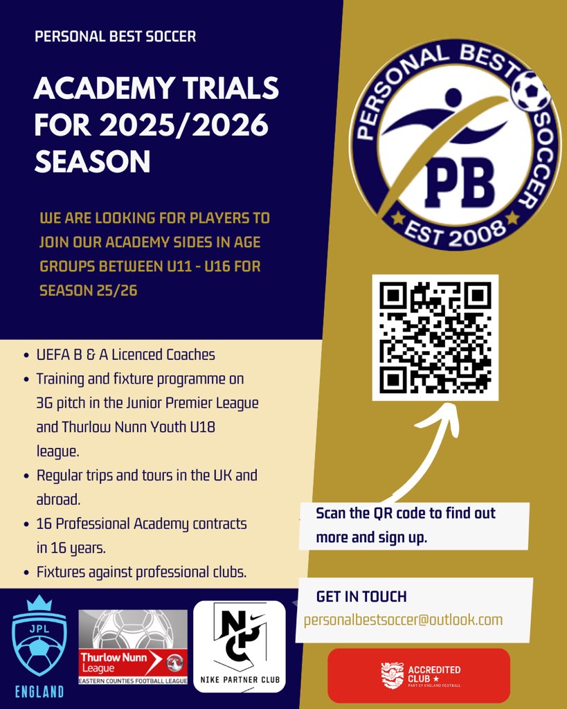 Personal Best Soccer tweet media