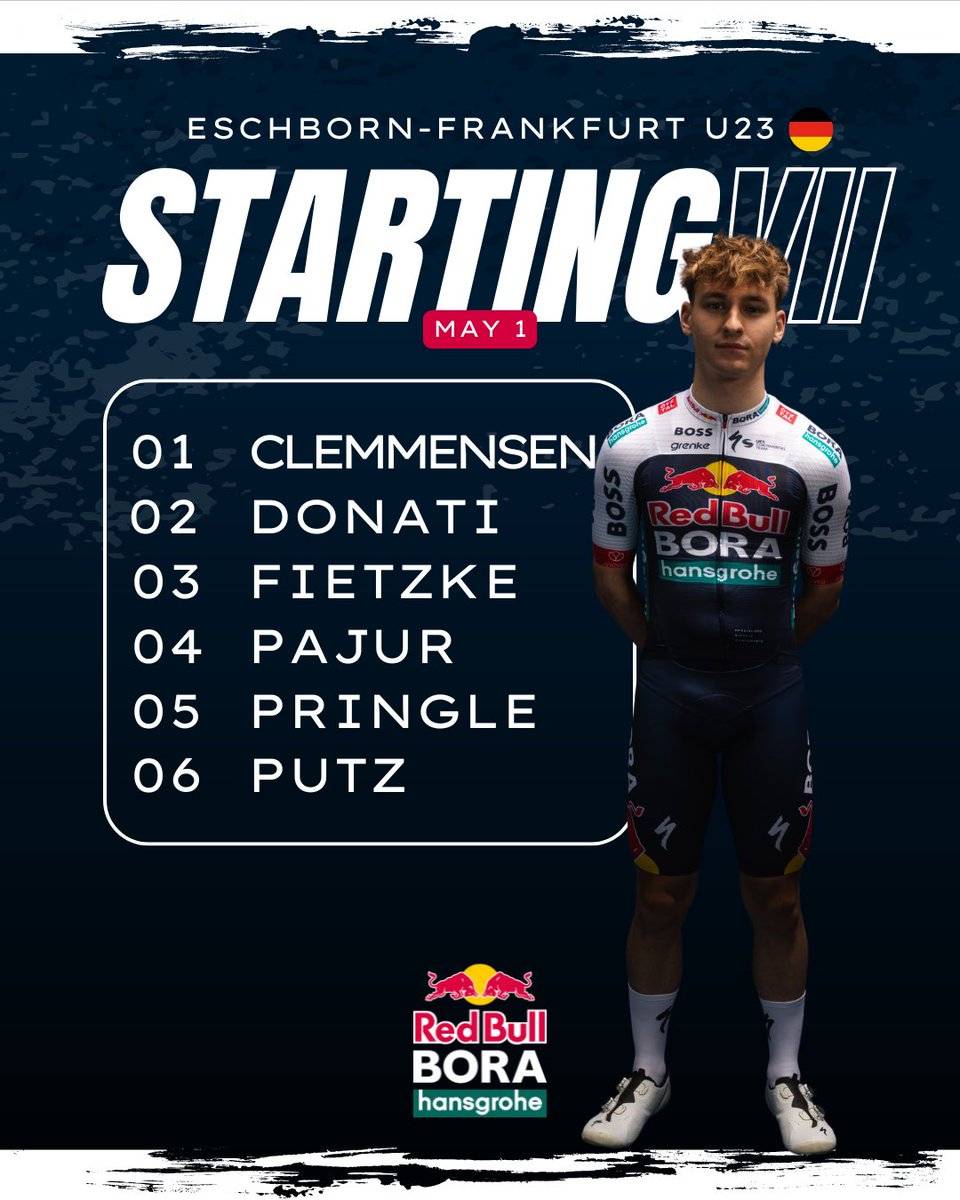 Double the power for Eschborn-Frankfurt💪

Here’s our line-up for the #Radkassiker for both our World Tour and Rookie teams 😎

Good luck everyone! 🍀