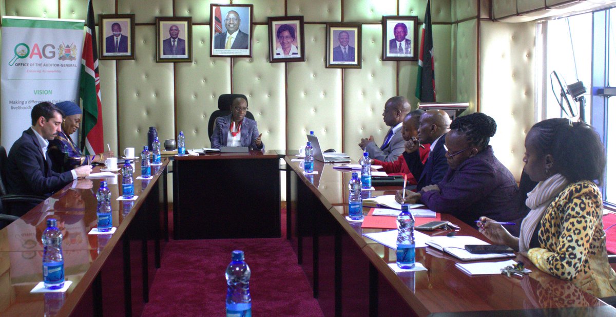 The Auditor-General FCPA Nancy Gathungu, CBS, held discussions with the <a href="/globalfund_oig/">The Global Fund OIG</a> to explore opportunities aimed at promoting accountability and strengthening good governance.