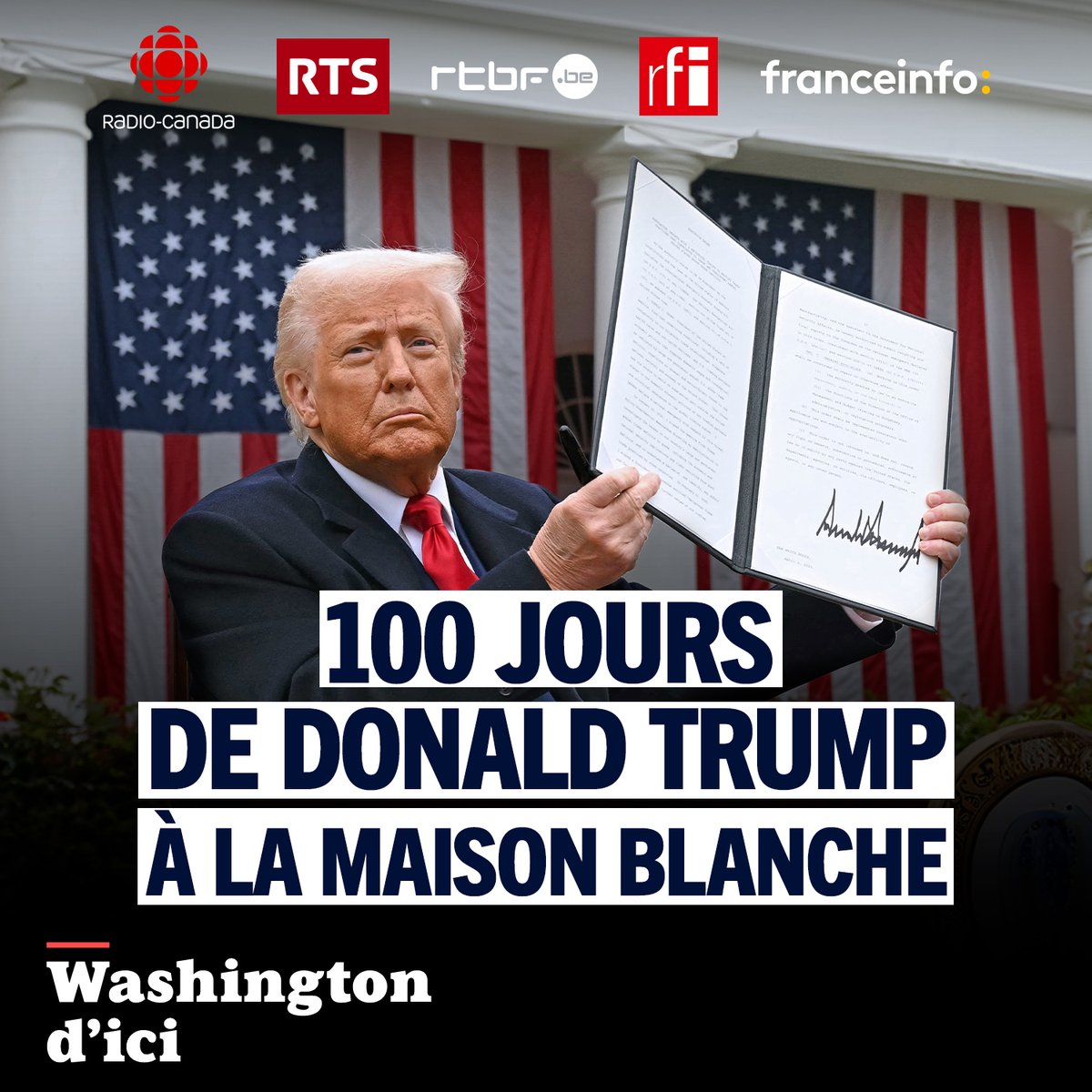 Pauline Pennanec'h (@plnpnnh) on Twitter photo 🇺🇸 Les 100 premiers jours de la 2nde présidence de Donald Trump : épisode spécial de <a href="/DiciWashington/">WashingtonDici</a>
📍 Les correspondants des MFP <a href="/FredericArnould/">Frédéric Arnould</a> <a href="/jordancdavis/">Jordan Davis</a> <a href="/Sonia_Dridi/">Sonia Dridi</a> <a href="/gnaudin/">Guillaume Naudin</a> & <a href="/sebpaour/">Sébastien Paour</a> analysent l'impact de son retour à la Maison Blanche
👉radiofrance.fr/franceinfo/pod… 🇺🇸 Les 100 premiers jours de la 2nde présidence de Donald Trump : épisode spécial de <a href="/DiciWashington/">WashingtonDici</a>
📍 Les correspondants des MFP <a href="/FredericArnould/">Frédéric Arnould</a> <a href="/jordancdavis/">Jordan Davis</a> <a href="/Sonia_Dridi/">Sonia Dridi</a> <a href="/gnaudin/">Guillaume Naudin</a> & <a href="/sebpaour/">Sébastien Paour</a> analysent l'impact de son retour à la Maison Blanche
👉radiofrance.fr/franceinfo/pod…