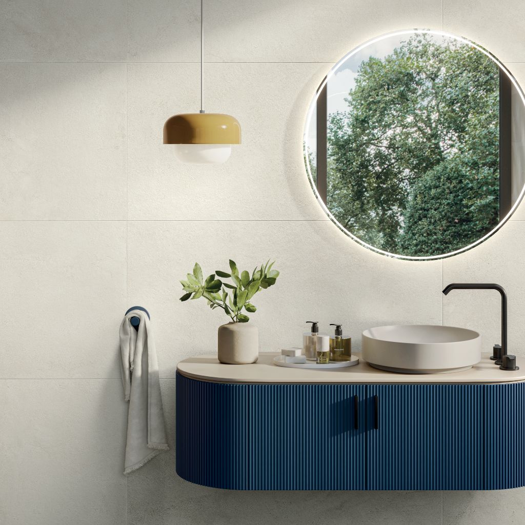 Keystonecouk's tweet image. Why settle for ordinary when you can elevate your space with Industria White? Clean, modern, and subtly textured, this white concrete-effect tile offers a bold yet balanced look.

Order your FREE sample today!
🔗 keystoneco.co.uk
#IndustriaWhite #Keystone #fyp