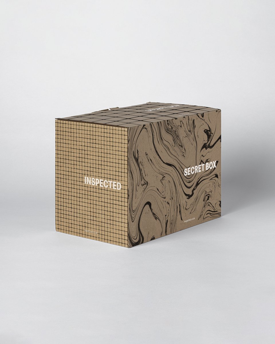 THE SECRET BOX 

1x TEE
1x HOODIE OR JACKET
1x CAP
1x SLIDES
1x STICKERS

45/75 SOLD ALREADY 

inspected.co.uk

📦