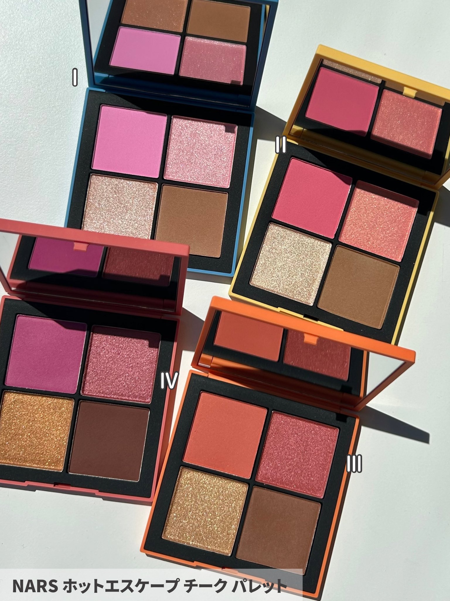 ホットエスケープ チークパレット Ⅲ | NARS Cosmetics