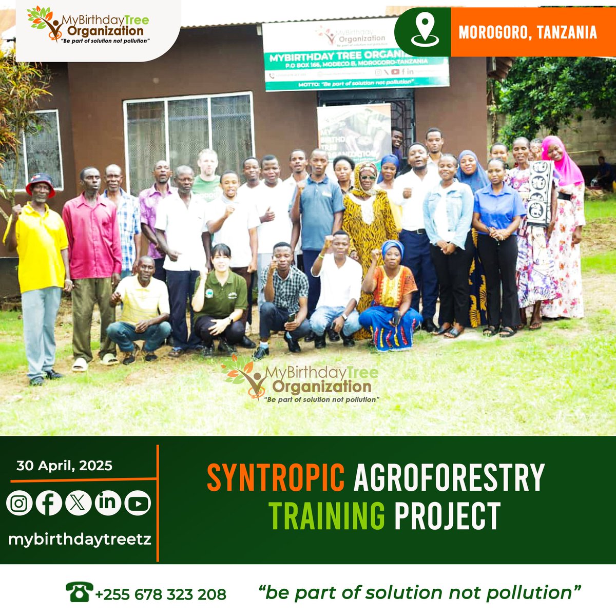 Day 1 of our Syntropic Agroforestry journey!  30 local farmers &amp; young enthusiasts kicked off with a powerful session by #ApopoHeroTree &amp; NLO, learning regenerative farming to boost productivity &amp; restore ecosystems.  #SyntropicAgroforestry #RegenerativeFarming