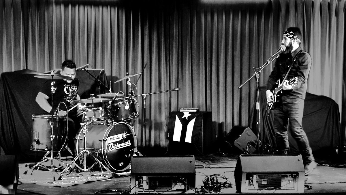 Our debut at the Rah Rah Room was nothing short of a good time. Much love to them, Paul Demon &amp; The Revenant, The Fixations and most of all you! 

#HotelDiplomats #weareallhoteldiplomats #therahrahroom #vivapuertoricolibre