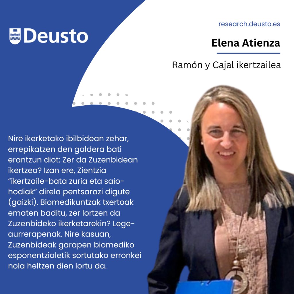 ¿Quién investiga en la Universidad de @Deusto? Conoce a Elena Atienza (@atienzaelena) blogs.deusto.es/viviendodeusto…

Nor ari da ikertzen Deustuko Unibertsitatean? Ezagutu Elena Atienza blogs.deusto.es/viviendodeusto…