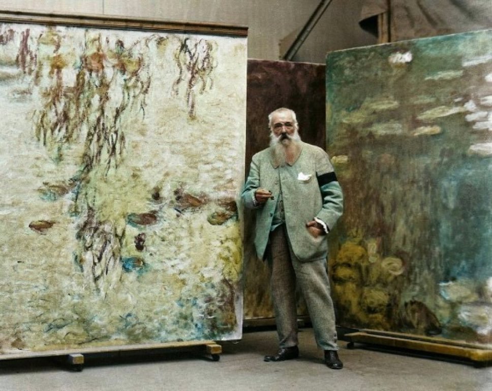 Claude Monet, Wasserlilien

Photography: Harry Goodman in the documentary I, Claude Monet (2017) Dir. Phil Grabsky