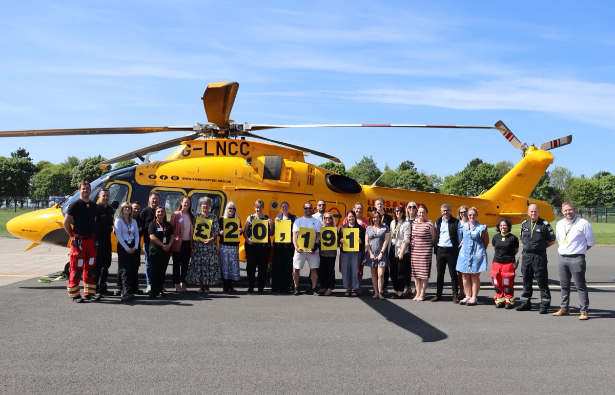 8 weeks to turn £100 into £1000...
9 businesses...
43 separate fundraising activities organised...
a huge total of £20,191 raised! 💛 
#heliraiser25 #thankyou #amazing #lnaa