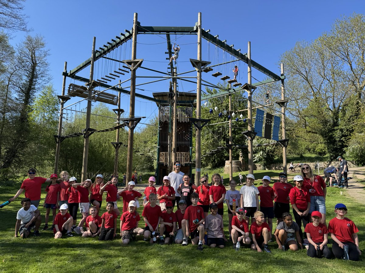 Aerial trek? Completed it mate! #Condover25