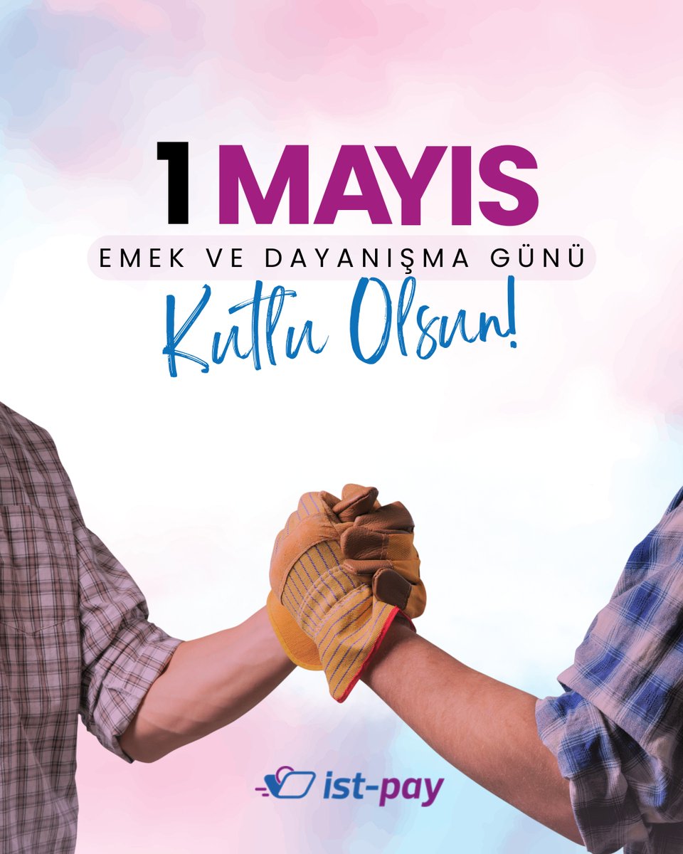 1 Mayıs Emek ve Dayanışma Günü Kutlu Olsun! 💪

🌟 Emeğiyle topluma değer katan işçi ve emekçilerimizin gününü kutluyor, daha adil ve güçlü bir iş dünyası için birlikte çalışmaya devam ediyoruz.

#1Mayıs #İşçiBayramı #EmekveDayanışma
