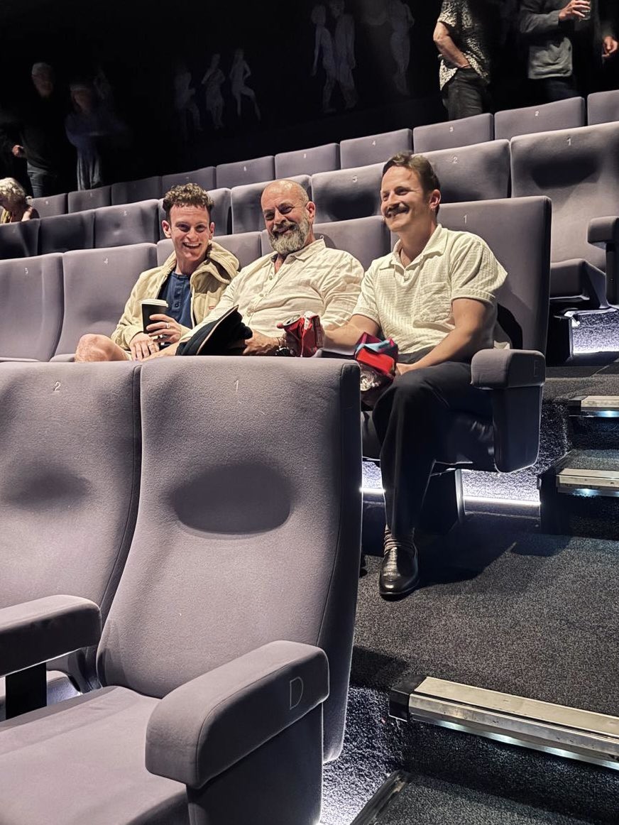 JohnGwynne_'s tweet image. Had the pleasure of watching Sinners with my wonderful sons, @BrotherEd14 and @thewolfandcrow1. What a film. Excellent fusion of two of my loves - music and horror - alongside brilliant acting and storytelling. A real cinema experience.