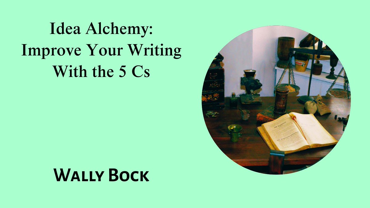 wallybock's tweet image. buff.ly/wXjEvR8 #writingadvice #betterwriting #creativity