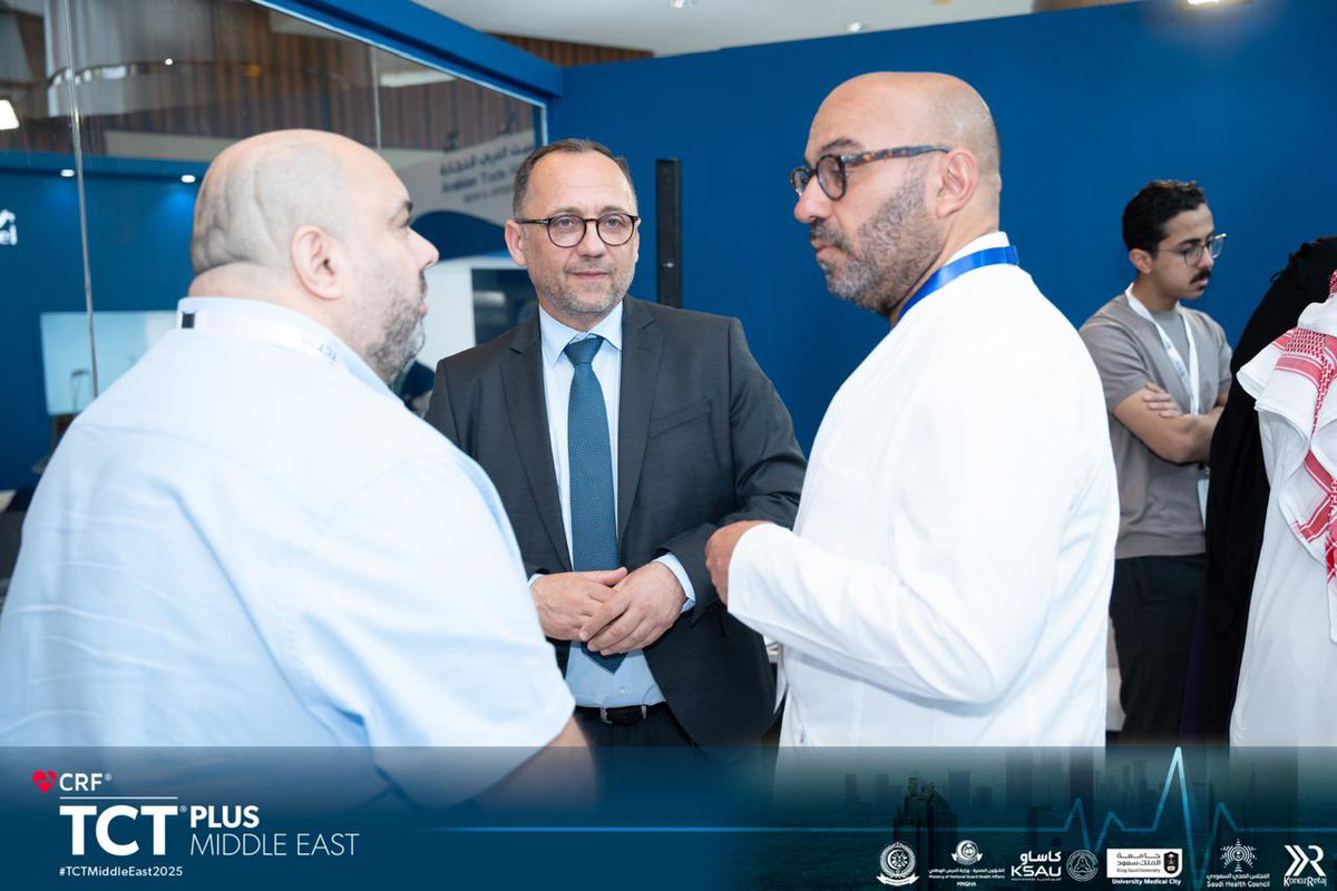 WalidAbukhudair's tweet image. Grateful for the meaningful connections, groundbreaking insights, and the opportunity to be part of such a forward-thinking event.

#TCT2025 
#TCTConference