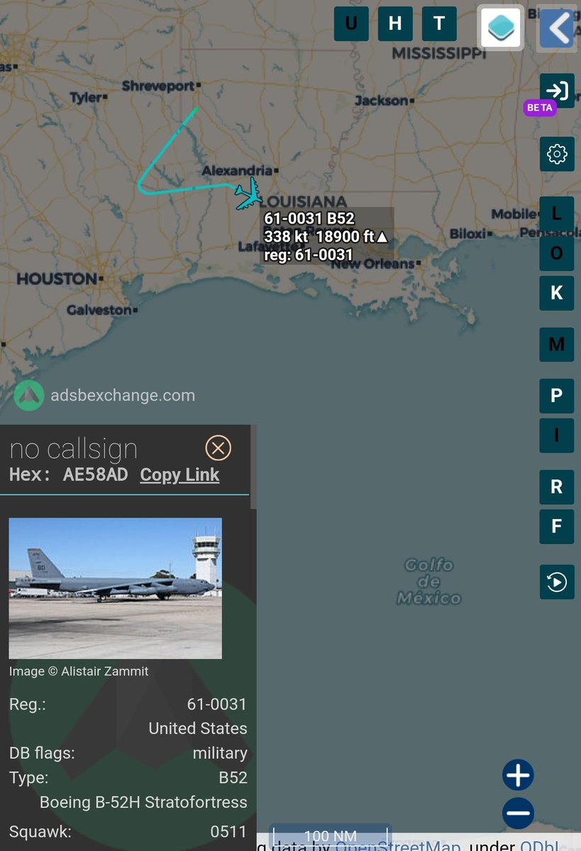 sipjack1776's tweet photo. B52
#AE58AD
61-0031
Out of Barksdale AFB 
@Borrowed7Time @JasonZicker @toystark6886 https://t.co/zuBzqPa5rr
