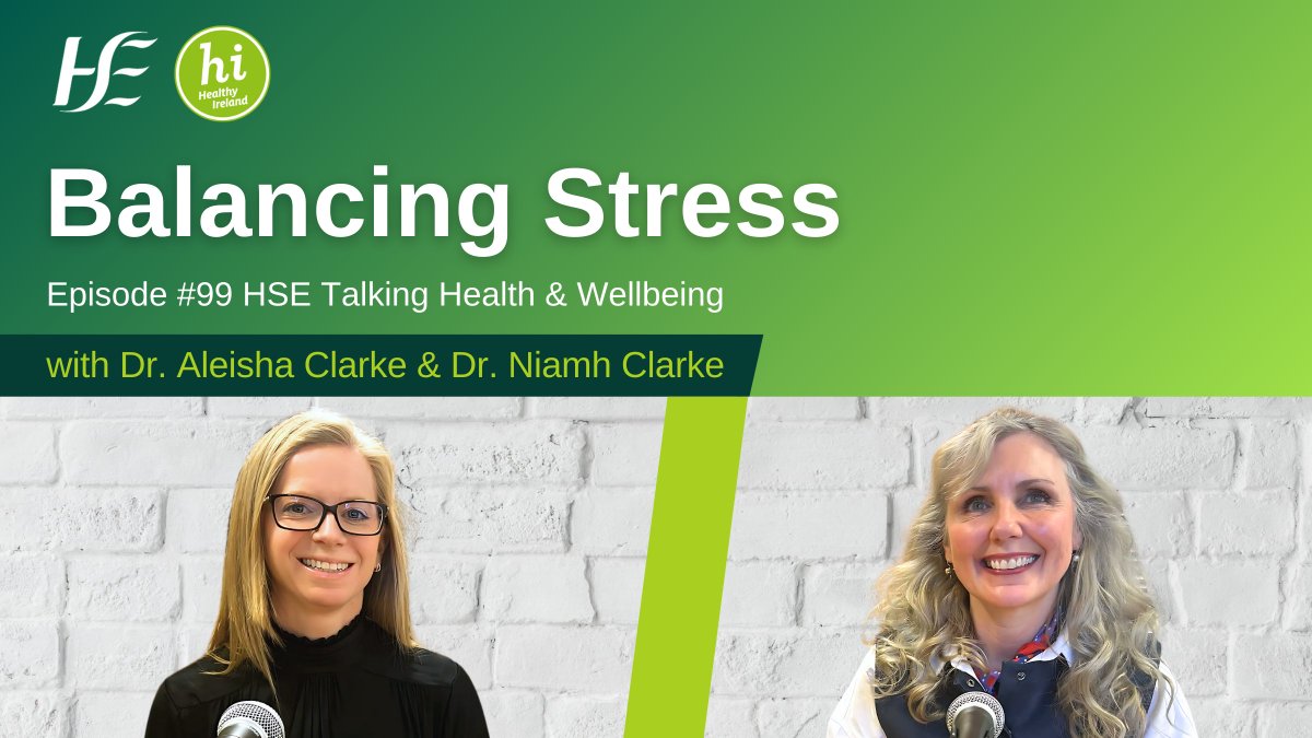 This episode of the HSE #TalkingHealthandWellbeing #Podcast we introduce the new Balancing Stress programme, which is a free, easy-to-access, evidence-based online course in stress management, and share practical tools for managing worry, anxiety, low mood, improving