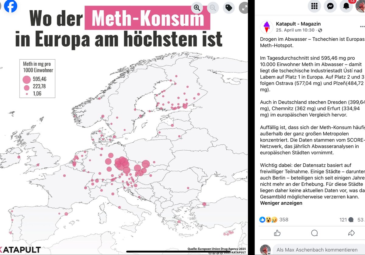 Hurra: Weltmethtropole!

Endlich ist Dresden mal beste.