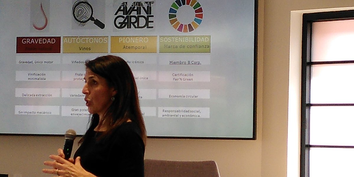 infoqpuntocom's tweet image. "Innovación entendida como pequeños detalles que no han requeridos de gran inversión de dinero pero siempre desde un planteamiento, una autocrítica, una voluntad, una acción, y un reaprendizaje" by #ElenaSanchez @BodegasBaigorri