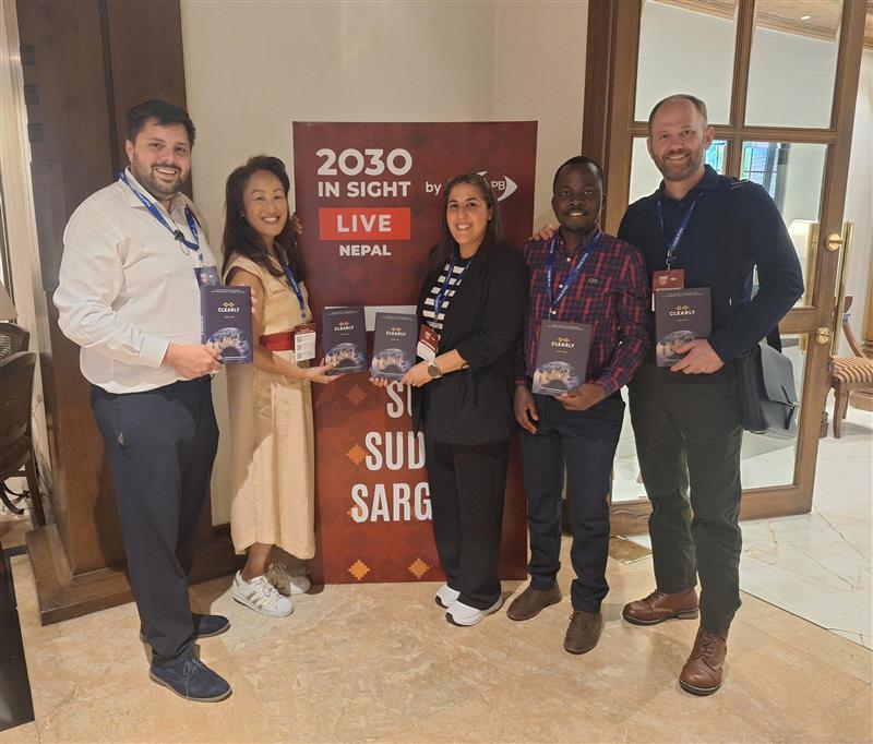 Great to be at <a href="/IAPB1/">IAPB</a> 2030 In Sight Live! 🌟

Inspiring conversations, sector connections, and a special thank you for our copy of Clearly by @James_clearly, a brilliant guide as we push Vision Action’s work forward.

#2030InSight #IAPB