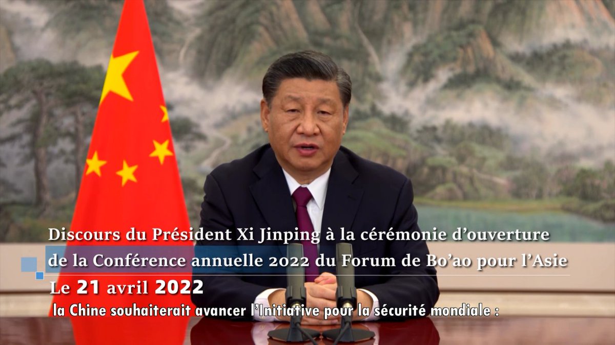 l’Initiative pour la sécurité mondiale célèbre son 3e anniv.!🇨🇳préconise l’esprit de solidarité pour s’adapter à la situation internationale en profonde mutation, et souhaite œuvrer pour un monde qui jouit d’une paix durable et d’une sécurité universelle.
youtu.be/Ut_ZVQPtNnY?si…