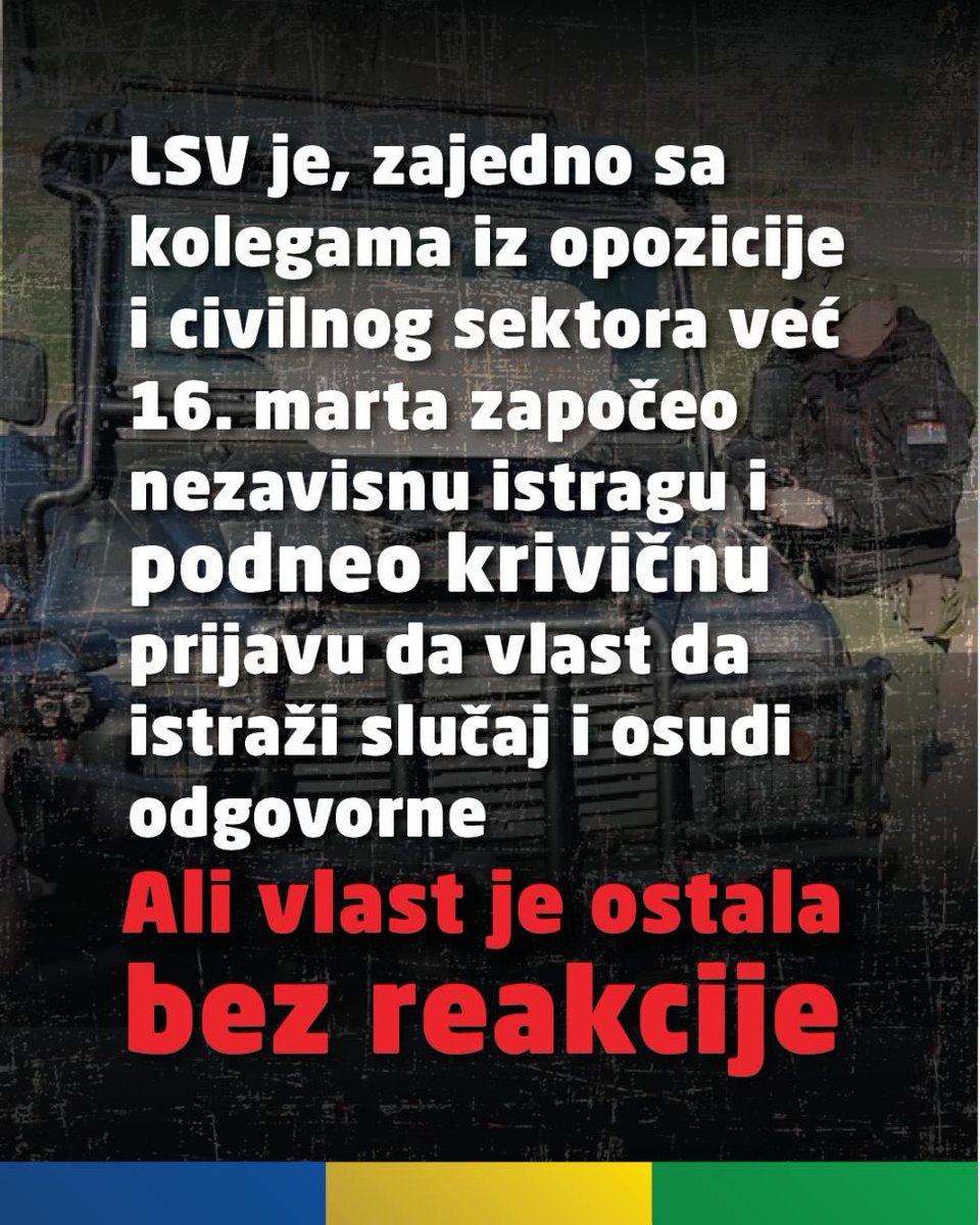 VOJVODINA_LSV's tweet photo. Evropski sud pravde - zvučni top je korišćen 15. marta 

LSV je, zajedno sa kolegama iz opozicije i civilnog sektora već 16. marta započeo nezavisnu istragu i podneo krivičnu prijavu da vlast istraži slučaj i osudi odgovorne, ali je vlast ostala bez reakcije. https://t.co/wotbUhqV4t