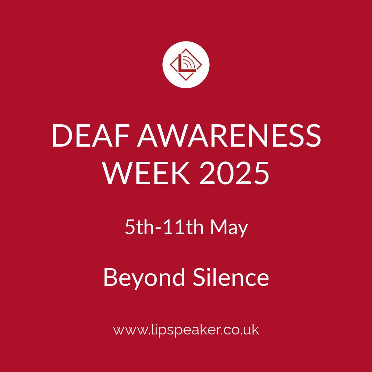LipspeakerUK's tweet photo. We’re excited to celebrate deaf Awareness Week 2025!

This year’s theme, “Beyond Silence,” encourages a shift from viewing deafness as a limitation to recognising the richness of deaf culture and the diverse ways deaf people communicate and contribute to society.

Deaf Awareness Week is a time to uplift, learn, and stand in solidarity with the deaf community. Let’s move beyond silence and into action - ensuring equity, accessibility, and understanding for all.

Stay with us throughout the week as we share stories, insights, and ways to support the movement.

#DeafAwarenessWeek2025 #BeyondSilence #DeafAwareness #DAW2025