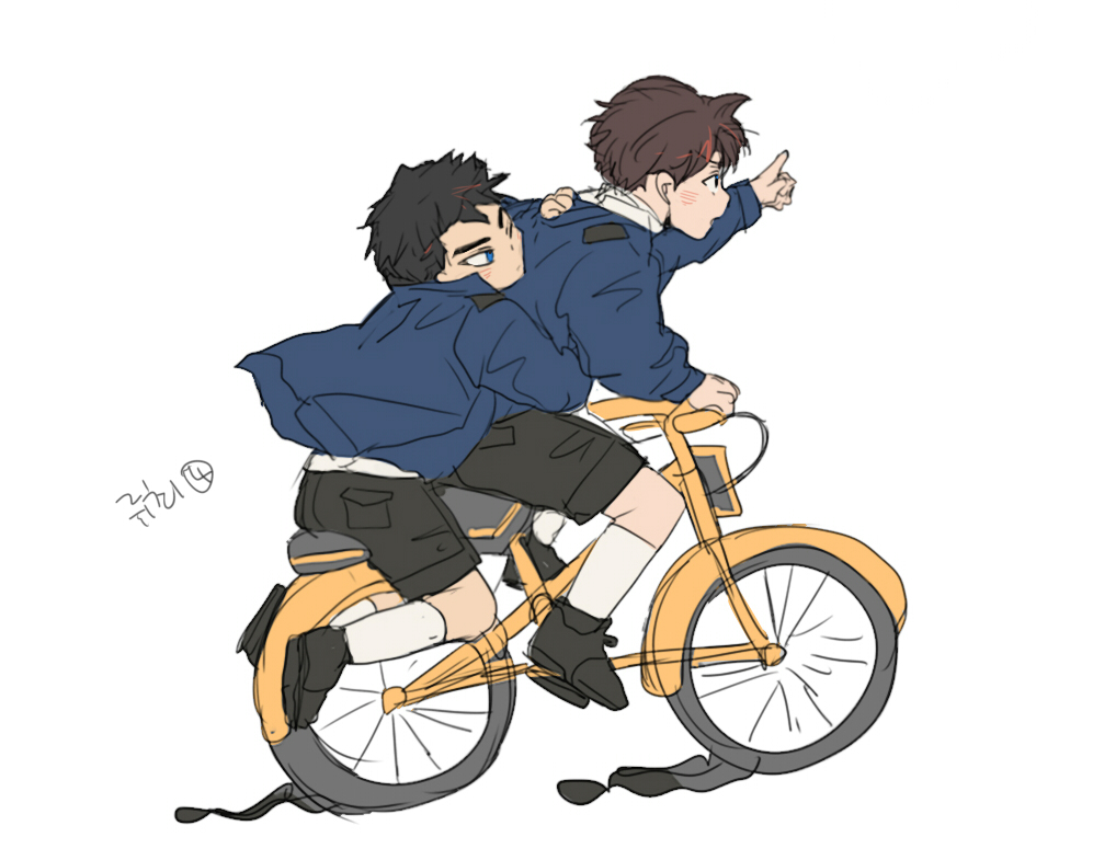 heeeywin's tweet photo. 🚲낛낛4 어린이 둘 
류최 나이차이는.. .... 
(사진참고) https://t.co/CgIIM6TlXU