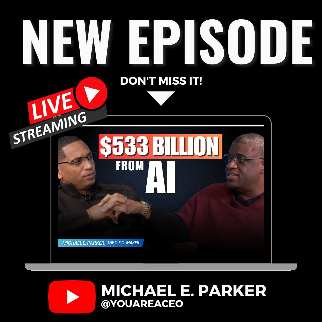youareaceo's tweet image. The real ROI isn’t just in AI… it’s in how you train your team to use it. Michael E. Parker breaks down the $533B opportunity leaders are missing. 💡 Watch now on YouTube.

#AIinBusiness #WorkforceTransformation #Entrepreneurship