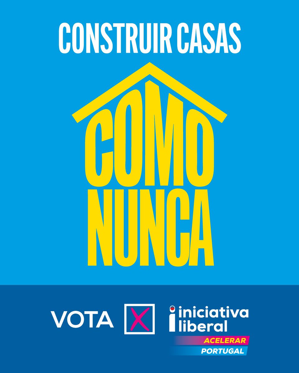 🏘 LIBERAL FAZ CONSTRUIR PORTUGAL 

MAIS CASAS!

Há um enorme problema no acesso à habitação em Portugal que sucessivos governos não fizeram nada para resolver. Pelo contrário, o problema agrava-se de ano para ano. 

Os jovens não conseguem sair de casa dos pais. É inaceitável.