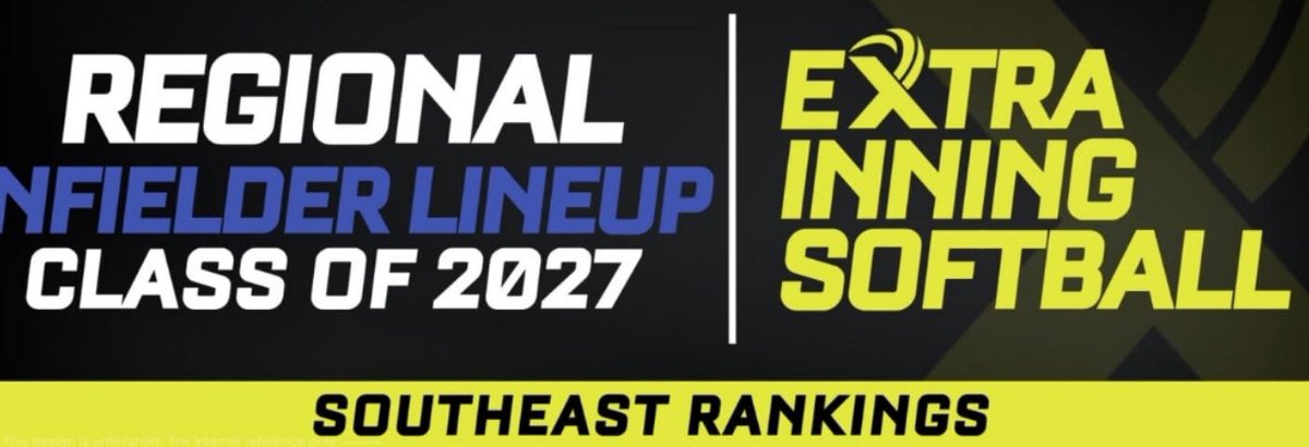 Wildfire18u's tweet image. Recognition for our hard-working players over the last month by @ExtraInningSB.  Congrats to 2027 #24 @dpcsoftball24 regionally ranked in the southeast at #13.  Stay the course kiddo, hard work is paying off. #catchingwildfire  #WiFiNation @SBRRetweets @CoastRecruitsSB @TopPreps