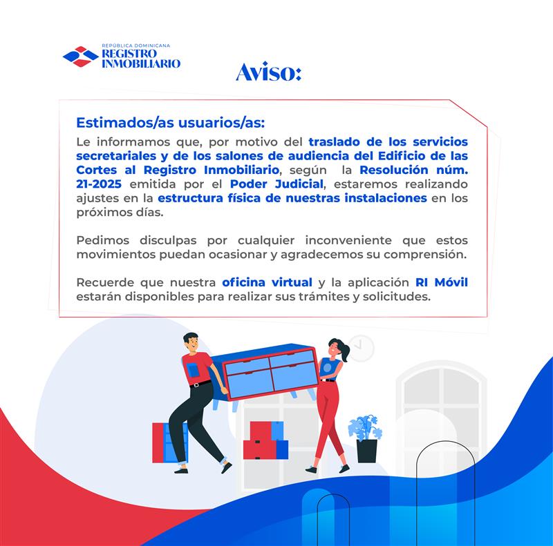 rinmobiliariord's tweet photo. ⚠️AVISO IMPORTANTE⚠️

#RegistroInmobiliario #MensurasCatastrales #RegistroDeTítulos #RIRD https://t.co/4AQWsvMZjn