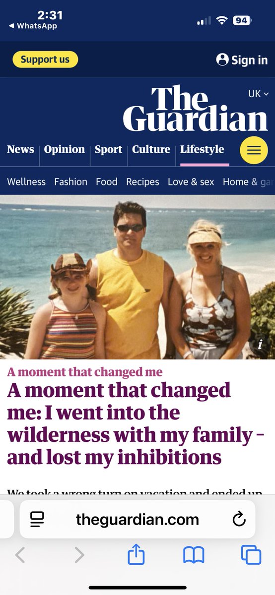 Told the <a href="/guardian/">The Guardian</a> about a family vacation from hell theguardian.com/lifeandstyle/2…