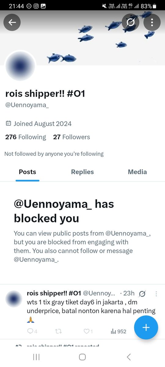 vanillatteys's tweet photo. ‼️ [HELP RT] SCAMMER PENIPU WTS TIKET GRAY KONSER DAY6 3RD WORLD TOUR IN JAKARTA
hati-hati buat yang wtb tiket ke @Uennoyama_ ‼️

DANA 081910653327 an Fauziah Dewi Nst
BNI 1886461364 an Rio Adriansyah https://t.co/CMIMQldfjr