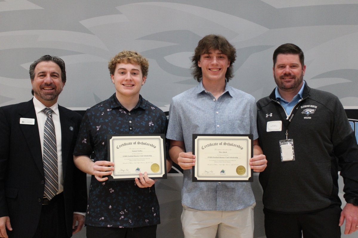 ENHS FB Boosters (@wolvesfbbooster) on Twitter photo The Elkhorn Public Schools Foundation Scholarship Ceremony was held last week. Congrats again to all of our scholarship recipients. <a href="/ENHS_Football/">Elkhorn North Football</a> The Elkhorn Public Schools Foundation Scholarship Ceremony was held last week. Congrats again to all of our scholarship recipients. <a href="/ENHS_Football/">Elkhorn North Football</a>