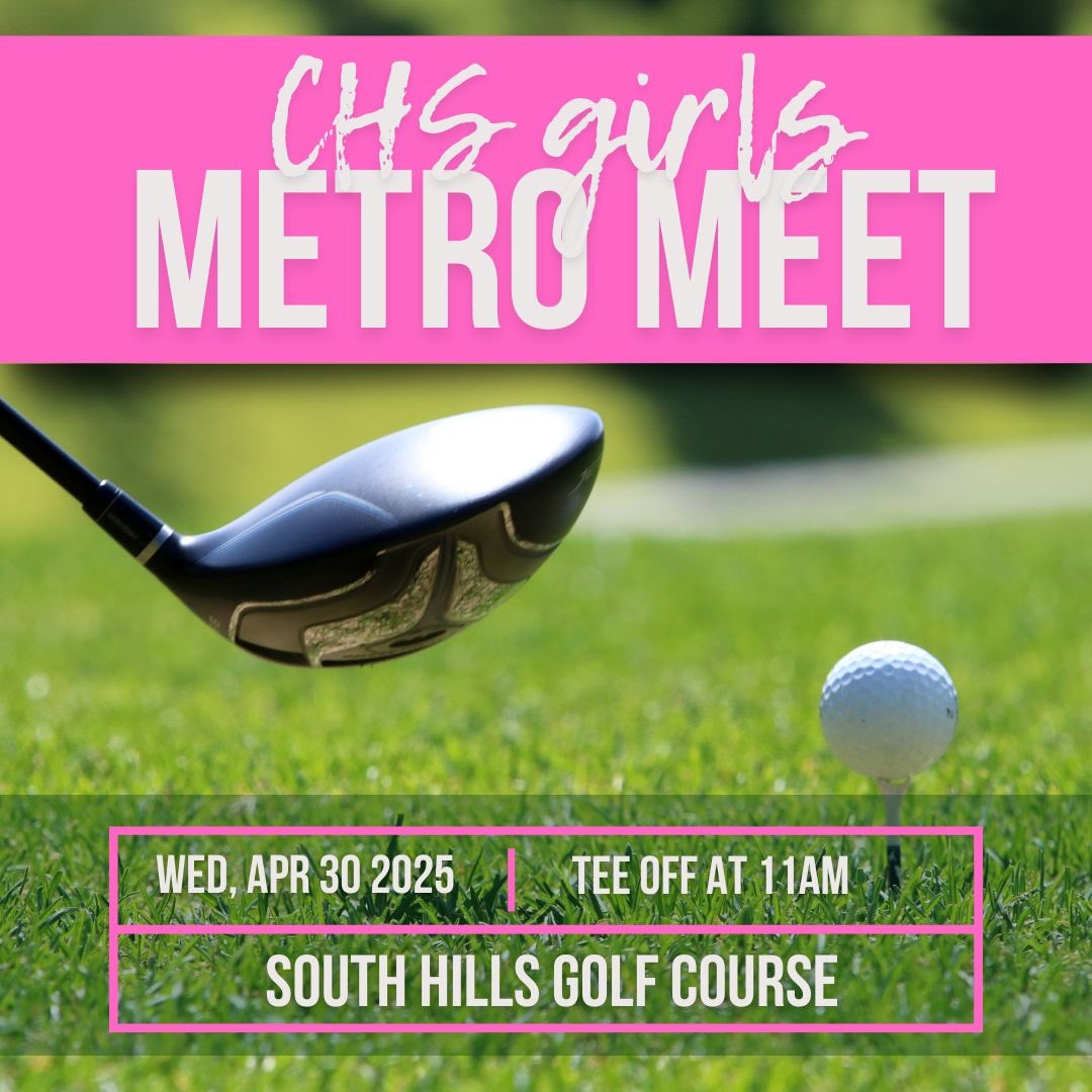⛳️ METRO GIRLS GOLF TODAY! 

‼️Tee off @ 11: 00am <a href="/ColumbusSailors/">Columbus Catholic High School</a>