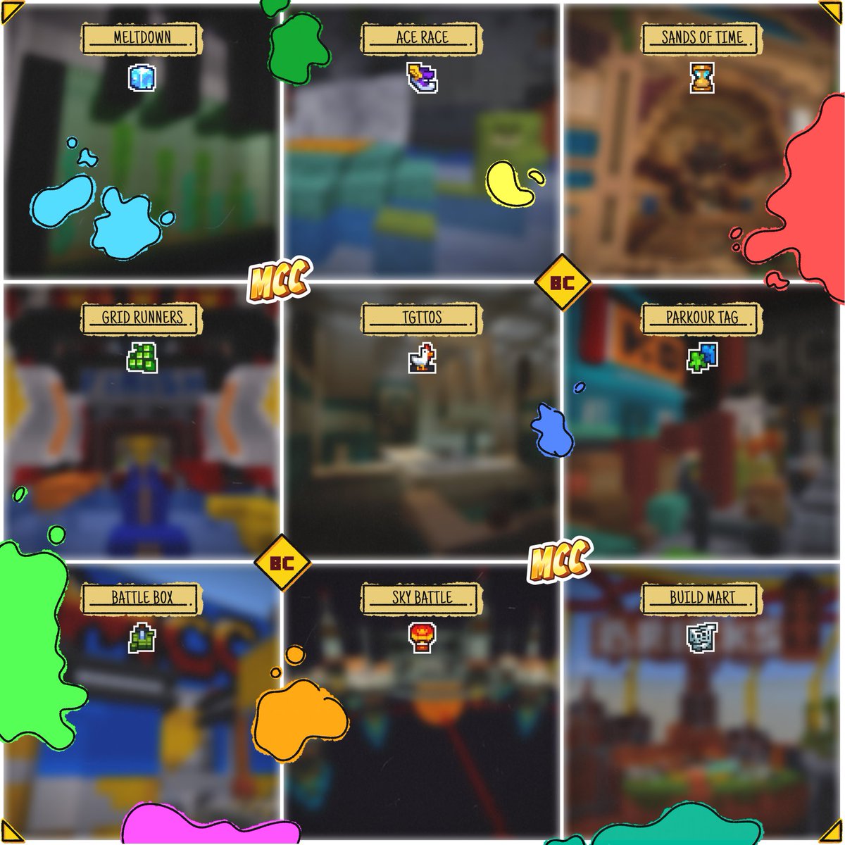 You want some games? You get some games!

But who spilt all this paint?!