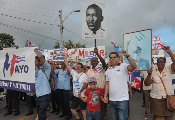 Hoy en #Cuba es un día de fiesta, orgullo, compromiso y celebración de todos los trabajadores a lo largo y ancho de la isla.
#PorCubaJuntosCreamos