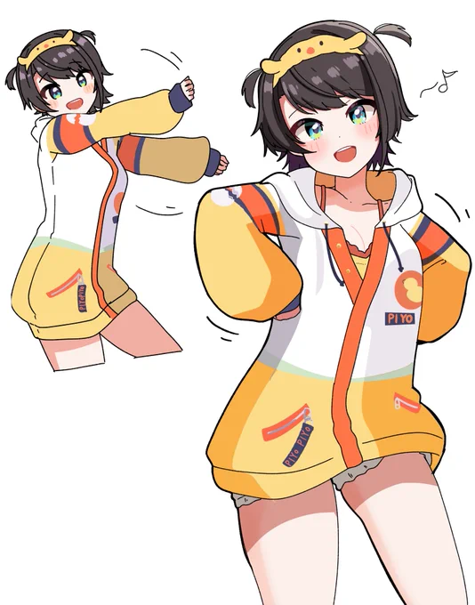 スバルちゃんスバルちゃんスバルちゃんスバルちゃん#今月かいた絵を晒そう 