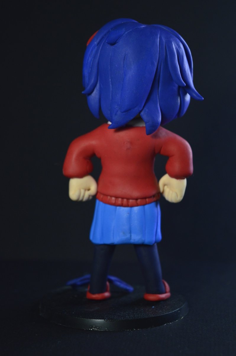 MILA IN HER FULL GLORY!

#miside #misidemila #polymerclay #sculpture #anime