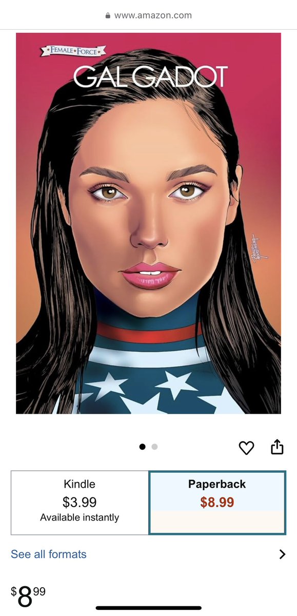 FEMALE FORCE: GAL GADOT drops today!

Grab a copy here: tinyurl.com/GalGadotFemale…

#WonderWoman #GalGadot #comics #comicbooks #graphicnovels